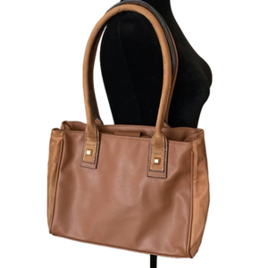 MIA & Luca tan handbag purse.  Like new.